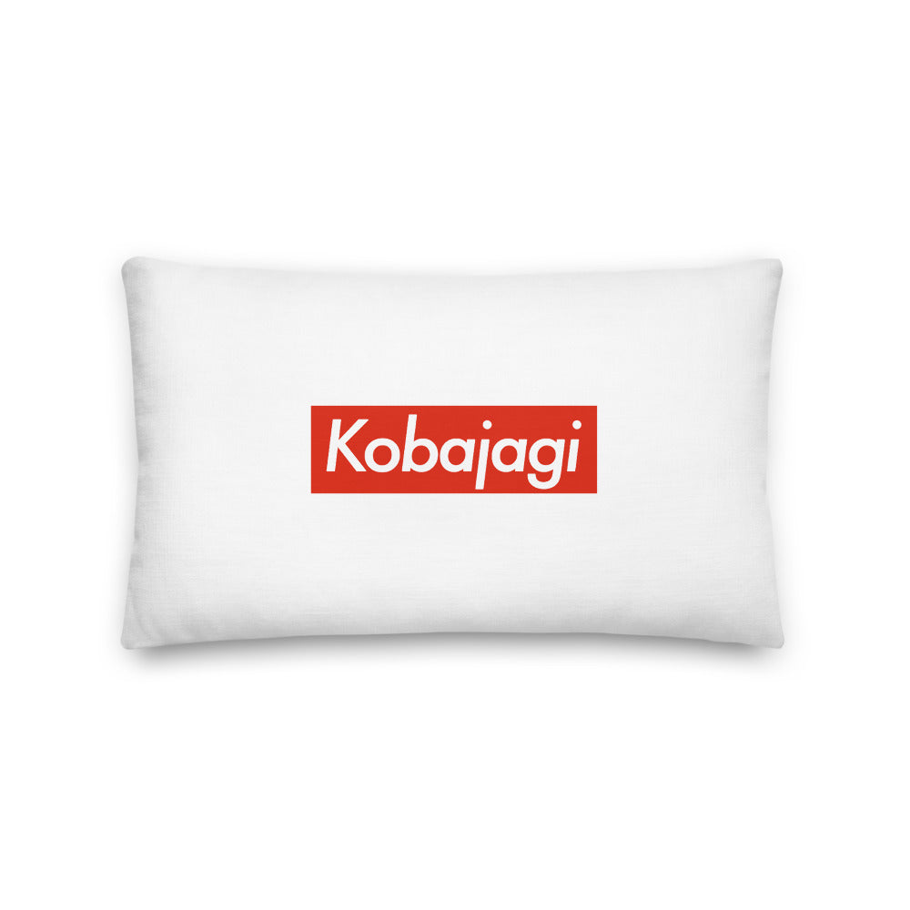 "Kobajagi Boxlogo" Premium Pillow