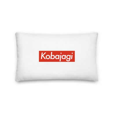 "Kobajagi Boxlogo" Premium Pillow