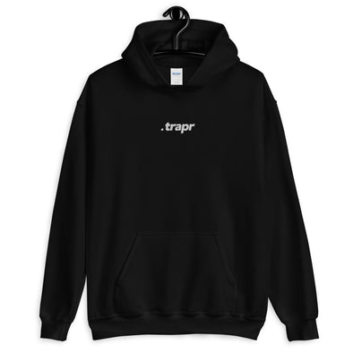 "Trapr Classic White Font" Hoodie | trapr clothing | trap & streetwear shop