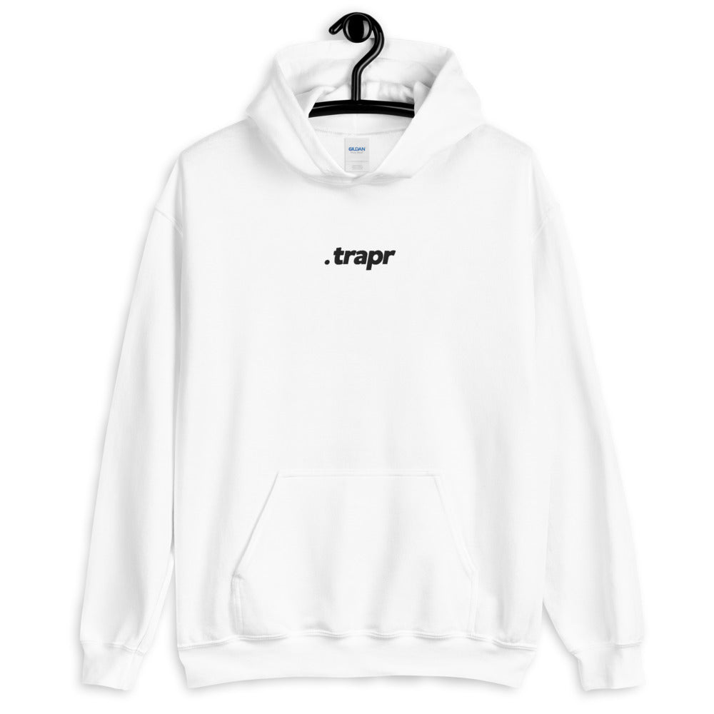 "Trapr Classic Black Font" Hoodie | trapr clothing | trap & streetwear shop