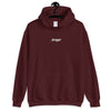 "Trapr Classic White Font" Hoodie | trapr clothing | trap & streetwear shop