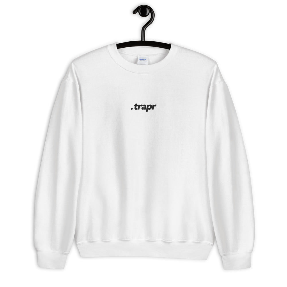 "Trapr Classic Black Font" Sweatshirt | trapr clothing | trap & streetwear shop