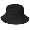 "Trapr Classic White Font" Bucket Hat | trapr clothing | trap & streetwear shop
